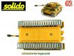 Le char allemand PzKw VI Tigre I sable camo miniature de Solido au 1/50e