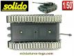 Le char allemand PzKw VI Tigre I gris en miniature de Solido au 1/50e