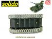 Le blindé AMX 13 DCA anti-aérien miniature par Solido n° 223 au 1/50e