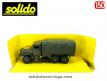 Le camion Kaiser Jeep 6x6 cargo bâché vert en miniature de Solido au 1/50e