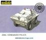 Le Commando Police car XM 706 4x4 miniature de Solido au 1/50e incomplet
