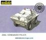 Les 4 roues du Commando Cage US M706 miniature de Solido au 1/50e