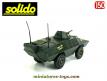 Le Commando US XM706 V-150 4x4 vert en miniature de Solido au 1/50e