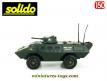 Le Commando US XM706 V-150 4x4 vert en miniature de Solido au 1/50e