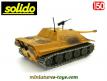 Le char allemand Jagdpanther camo en miniature militaire Solido au 1/50e