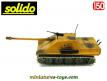 Le char allemand Jagdpanther camo en miniature militaire Solido au 1/50e