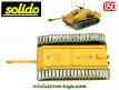 Le char allemand Jagdpanther camo en miniature militaire Solido au 1/50e