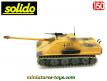 Le char allemand Jagdpanther camo en miniature militaire Solido au 1/50e