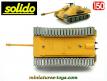 Le char allemand Jagdpanther camo en miniature militaire Solido au 1/50e