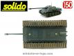 Le chasseur de chars allemand Jagdpanther gris en miniature Solido au 1/50e