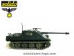 Le chasseur de chars allemand Jagdpanther gris en miniature Solido au 1/50e