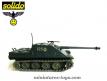 Le chasseur de chars allemand Jagdpanther gris en miniature de Solido au 1/50e