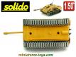 Le char Jagdpanther miniature motorisable de Solido au 1/50e incomplet