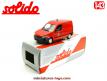 Le Renault Kangoo pompiers de Paris en miniature par Solido au 1/43e
