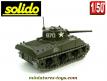 Le char américain Sherman M4 A3 miniature n°231 de Solido au 1/50e
