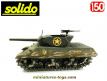 Le char Destroyer M10 de la 2e DB en miniature Solido au 1/50e repeint
