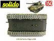 Le char Destroyer M10 de la 2e DB en miniature Solido au 1/50e repeint