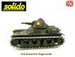 Le char français Renault R35 de 1940 en miniature par Solido au 1/50e