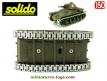 Le char français Renault R35 de 1940 en miniature par Solido au 1/50e