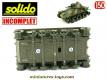 Le char français Renault R35 1940 en miniature de Solido incomplet au 1/50e
