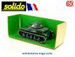 Le char français Renault R35 de 1940 camo gris en miniature par Solido au 1/50e