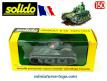 Le char français Renault R35 de 1940 camo gris en miniature par Solido au 1/50e
