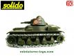 Le char français Renault R35 de 1940 en miniature par Solido au 1/50e