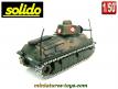 Le char Somua S35 français de 1940 en miniature Solido au 1/50e