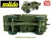 Le camion militaire Simca Unic Marmon non bâché miniature de Solido au 1/50e