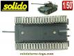 Le char allemand Panther Ausf G gris en miniature militaire Solido au 1/50e