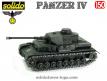Le char allemand Panzer IV gris canon long en miniature de Solido au 1/50e