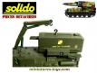 La grue de levage de l'AMX Pluton miniature Solido Verem au 1/50e