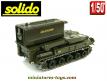 Le lance missile français Pluton AMX 30 miniature de Solido au 1/50e incomplet