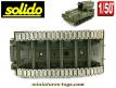 Le lance missile français Pluton AMX 30 miniature de Solido au 1/50e incomplet