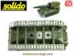 Le lance missile français Pluton AMX 30 en miniature de Solido au 1/50e