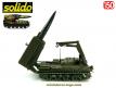 Le lance missile français Pluton AMX 30 en miniature de Solido au 1/50e