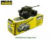 Le Panhard AML 90 vert en miniature militaire de Solido au 1/50e
