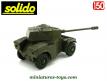 Le Panhard AML 90 vert en miniature militaire de Solido au 1/50e