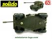 Le Panhard AML 90 vert en miniature militaire de Solido au 1/50e