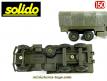 Le camion militaire Kaiser Jeep 6x6 M34 vert en miniature par Solido au 1/50e