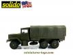 Le camion militaire Kaiser Jeep 6x6 M34 vert en miniature de Solido au 1/50e