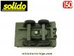 La partie arrière du Kaiser Jeep Réo M34 militaire Solido au 1/50e