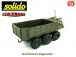 Le Berliet Aurochs Alvis amphibie a six roues en miniature de Solido au 1/50e