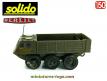 Le Berliet Aurochs Alvis amphibie a six roues en miniature de Solido au 1/50e