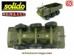 Le Berliet Aurochs Alvis amphibie a six roues en miniature de Solido au 1/50e