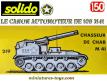 Les projectiles obus des canons et M41 Gorilla miniatures Solido Verem