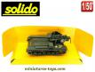 Le canon de 105 automoteur M41 Govila en miniature de Solido au 1/50e