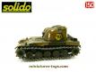 Un AMX 13 DCA en miniature militaire par Solido au 1/50e incomplet