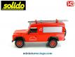 La Land Rover Defender pompiers Chamrousse en miniature Solido au 1/43e