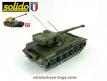 Le char français AMX 13 Alsace en miniature militaire Solido n°250 au 1/50e